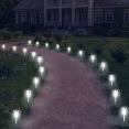 Set van 20 solar lampen met ledlampen voor de tuin