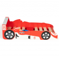 Lit voiture formule 1 rouge TEDDI 140x70cm