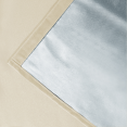 Set van 2 beige thermische gordijnen 135 x 240 cm