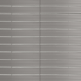 Kit de lamelles occultantes PVC gris clair L.60 M pour panneau grillagé