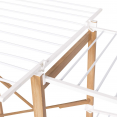 DELUXE design droogrek in houtlook met hangruimte