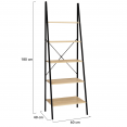 DETROIT ladderrek met 5 niveaus en industrieel design