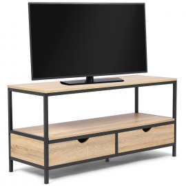 DETROIT TV-meubel met 2 lades in industrieel design