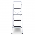 Opvouwbare trapladder met 4 antisliptreden en leuning