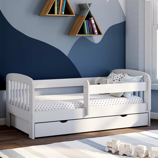 Barrière de lit enfant 70cm blanche