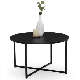 DAVIS ronde salontafel 70 cm industrieel ontwerp