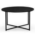 DAVIS ronde salontafel 70 cm industrieel ontwerp