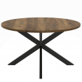 HAWKINS ronde salontafel met spinpoot 70 cm