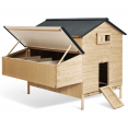 Poulailler chalet XXL pour poules avec pondoir en bois