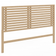 AVA 160 CM licht houten latten-hoofdbord