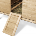 Poulailler chalet XL pour poules avec pondoir en bois