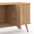 JULIETTE 110 cm dressoir met lamelleneffect 3 deuren