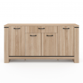 IDAHO 160 m dressoir 4 deuren met eigentijds design lade