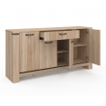 IDAHO 160 m dressoir 4 deuren met eigentijds design lade