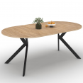 ALIX ronde uitschuifbare eettafel voor 4-10 personen 110 - 200 cm