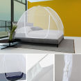 Moustiquaire dôme pop-up 195x150 cm mobile pour lit