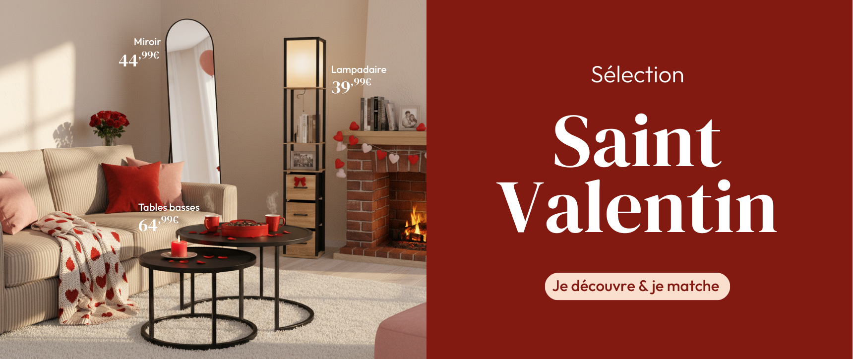 Sélection Saint-Valentin